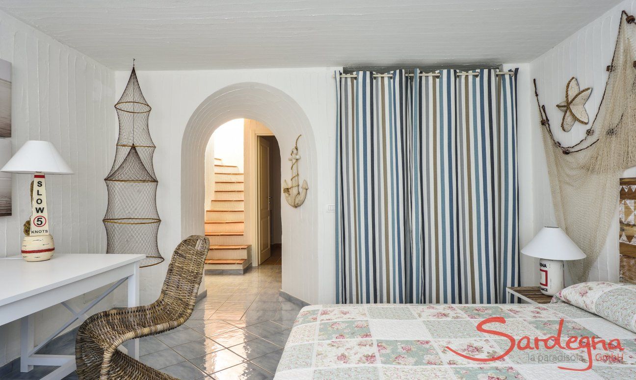 Li Conchi 38 | Treppe zum Schlafzimmer 3 im UG Schlafzimmer 3