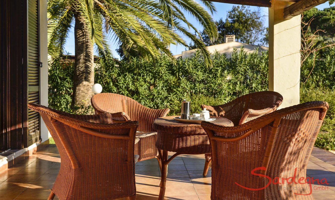 Villa La Viola | Lounge-Bereich auf der Terrasse Lounge-Bereich auf der Terrasse