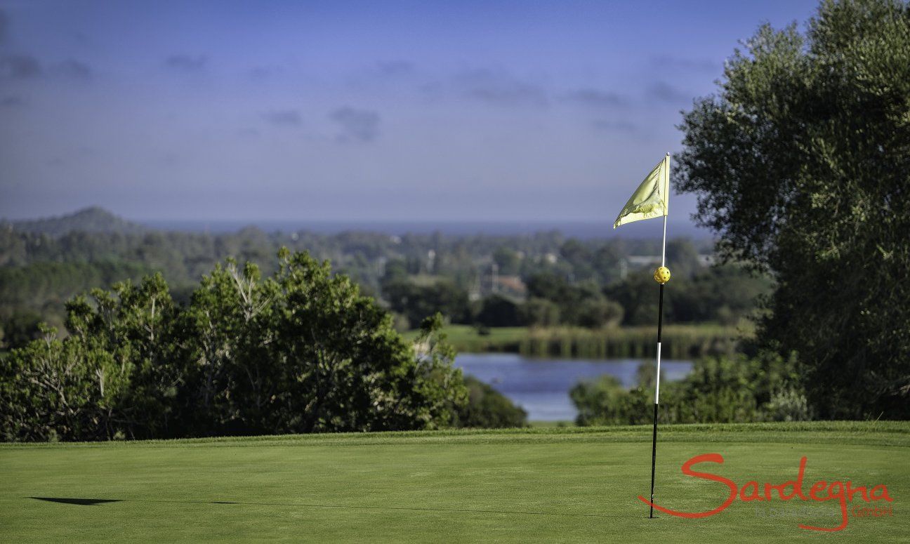 Golfplatz Is Molas mit Meerblick