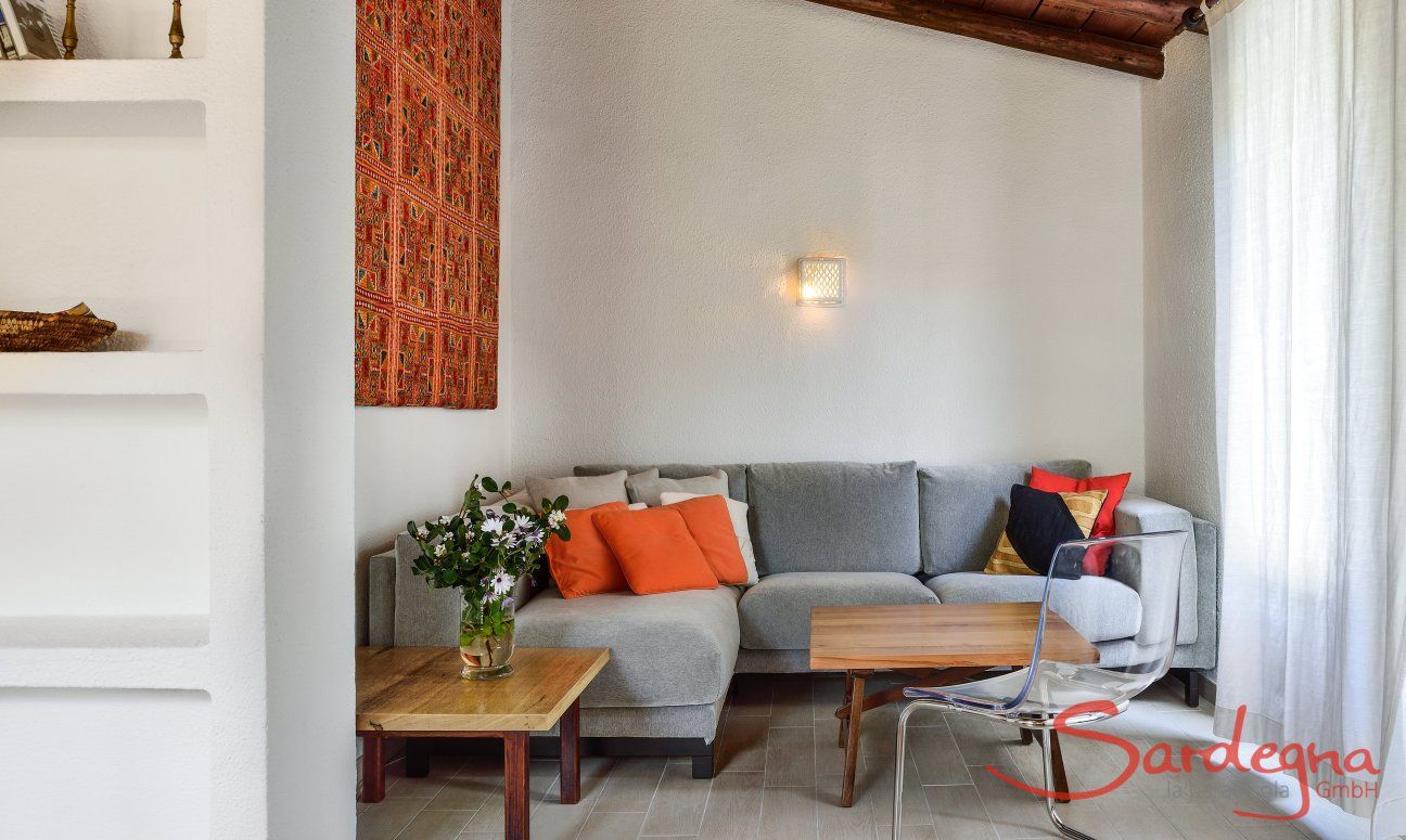 Villetta 9 | Wohnzimmer Sitzecke und TV Wohnzimmer Sitzecke und TV