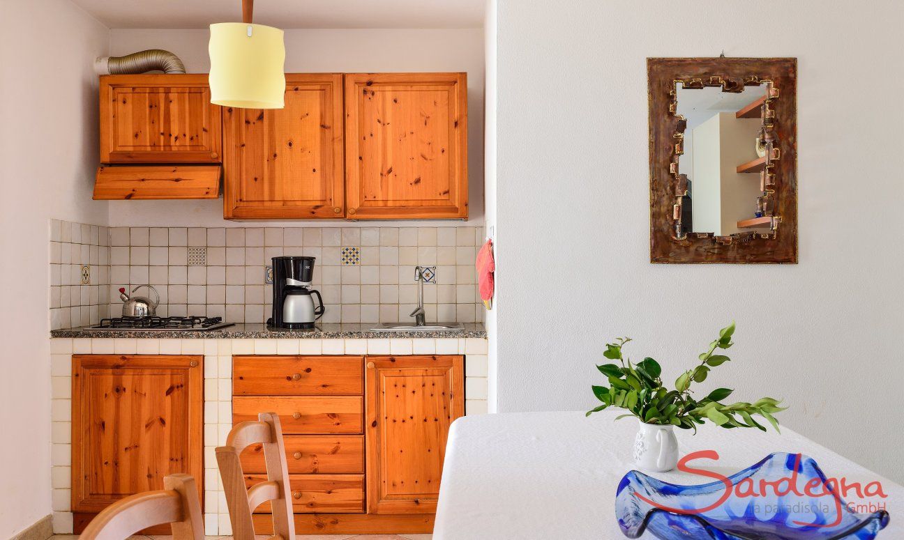 Apartment Castededdu 9 | Küchenzeile mit allen wichtigen Geräten Küchenzeile mit allen wichtigen Geräten