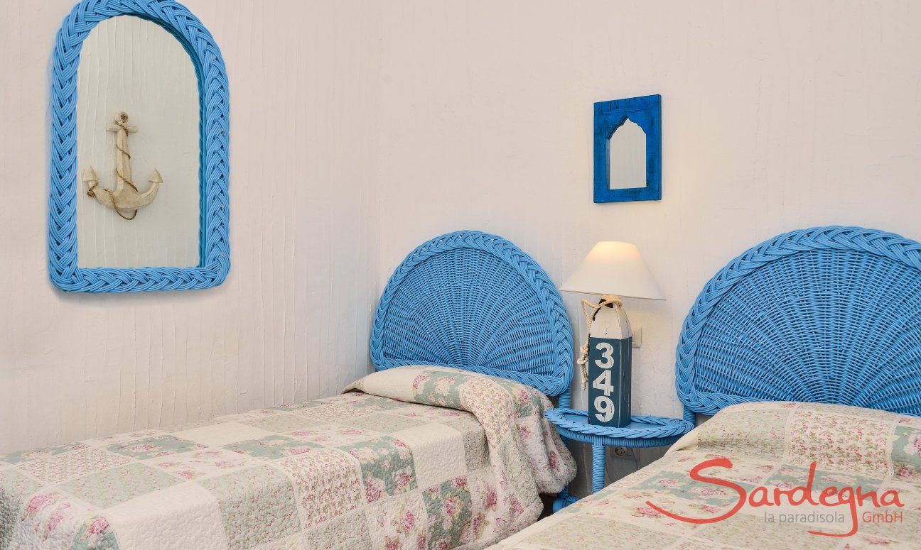 Casa 8 | Schlafzimmer 2 mit zwei Einzelbetten Schlafzimmer