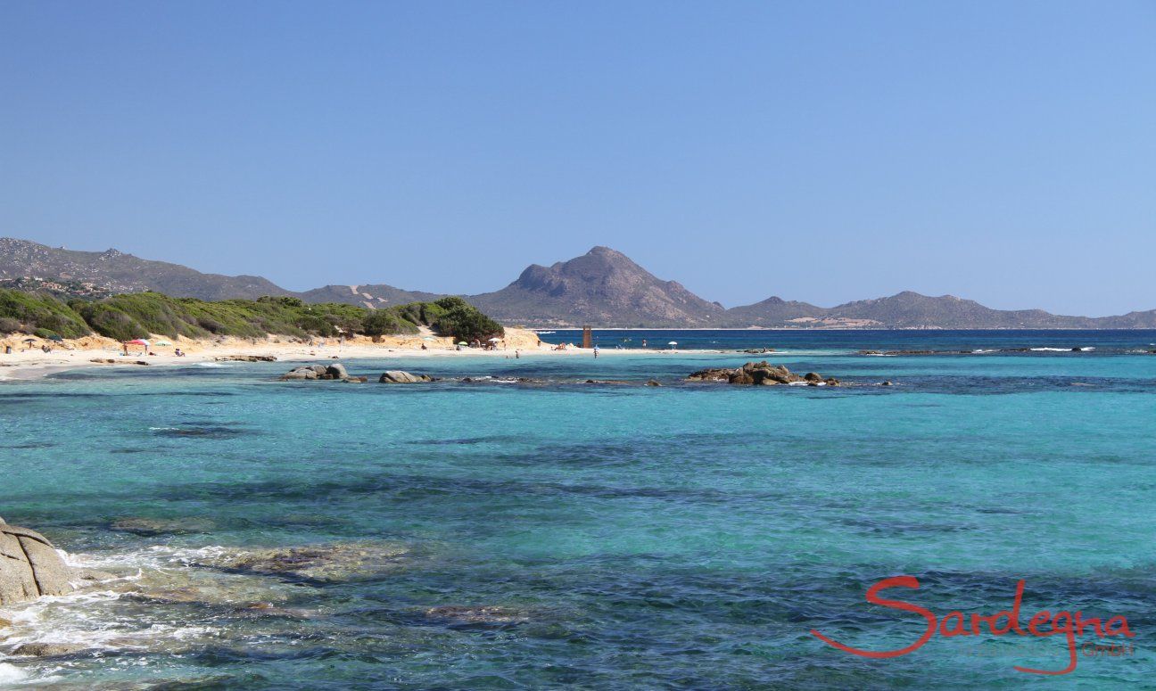 Villa Vela | Blick von Süden auf die Costa Rei Costa Rei, 15 km entfernt
