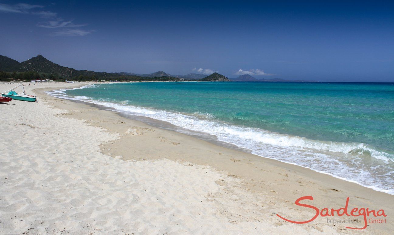 Li Conchi 8 | Weisser Sandstrand und türkisfarbenes Meer Strand Cala Sinzias; Tamatete