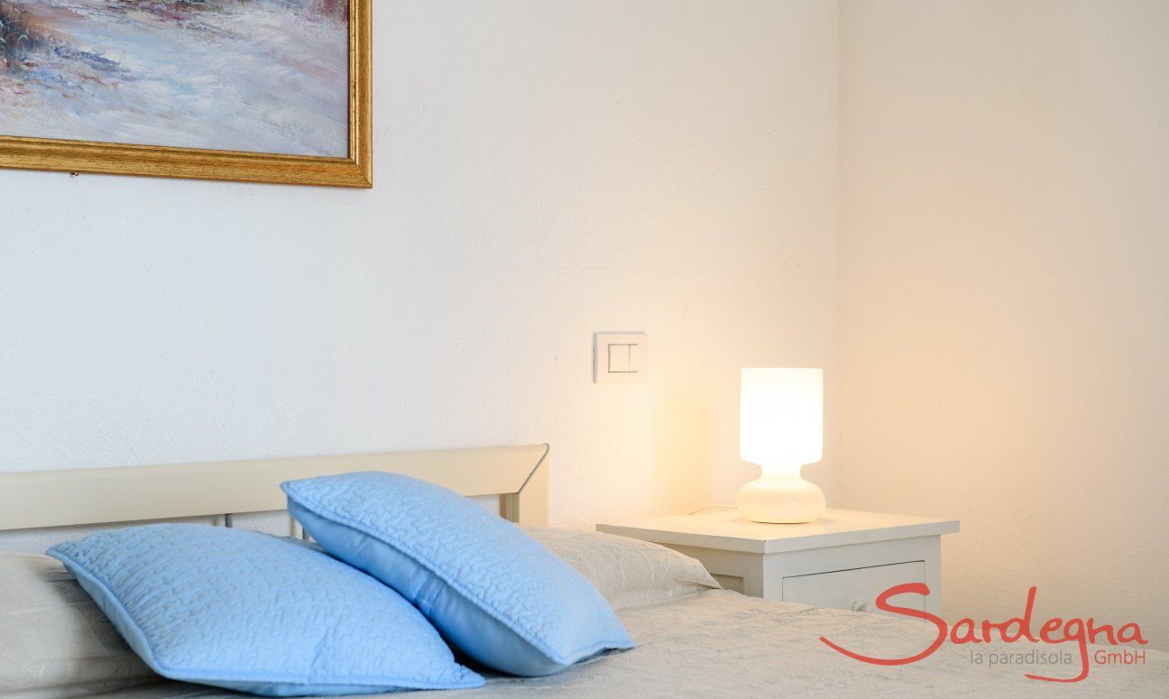 Apartment Azzurra | Schlafzimmer 1 mit Doppelbett Schlafzimmer 1 mit Doppelbett