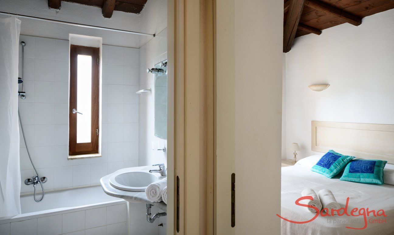 Villa Kika | Schlafzimmer 1 mit Badezimmer Schlafzimmer 1 mit Badezimmer