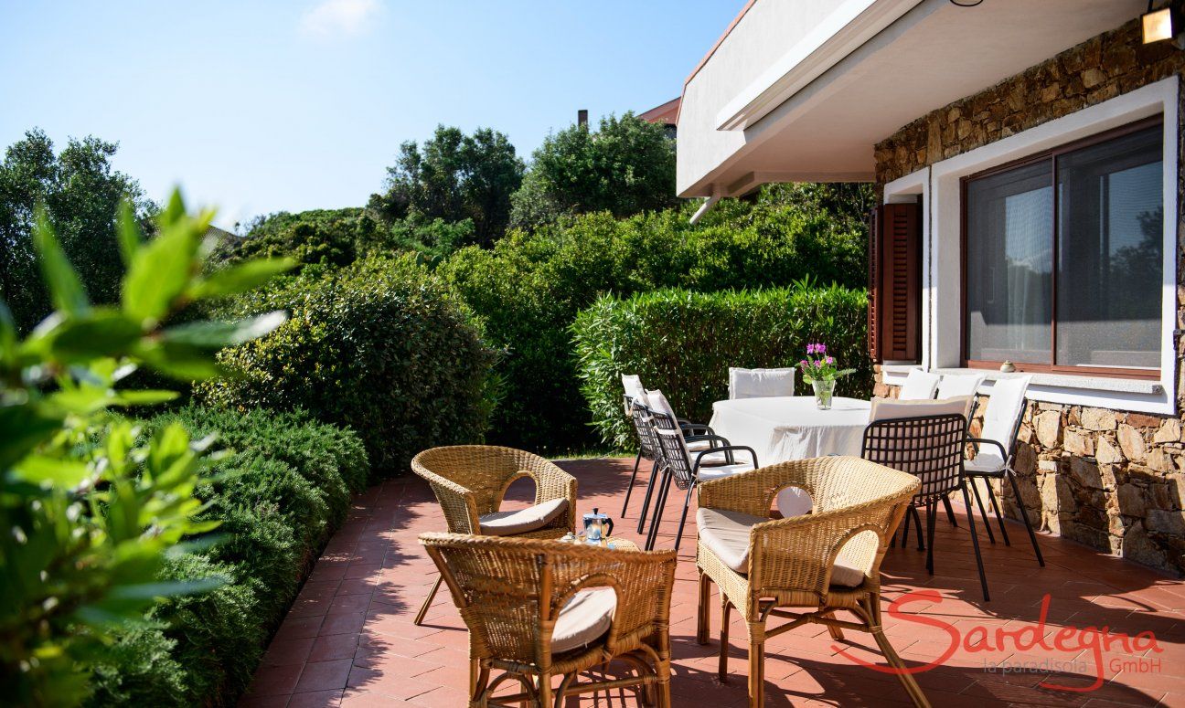 Villa Nodu Pianu Verde | Große Sonnenterrasse Ferienhaus Villa Nodu Pianu Verde