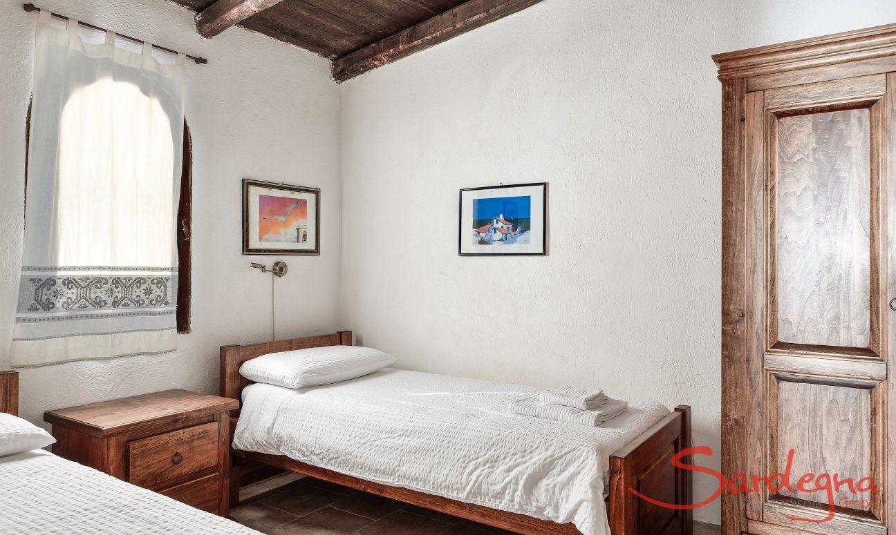 Villa Liliana | Schlafzimmer 2 mit zwei Einzelbetten Schlafzimmer 2