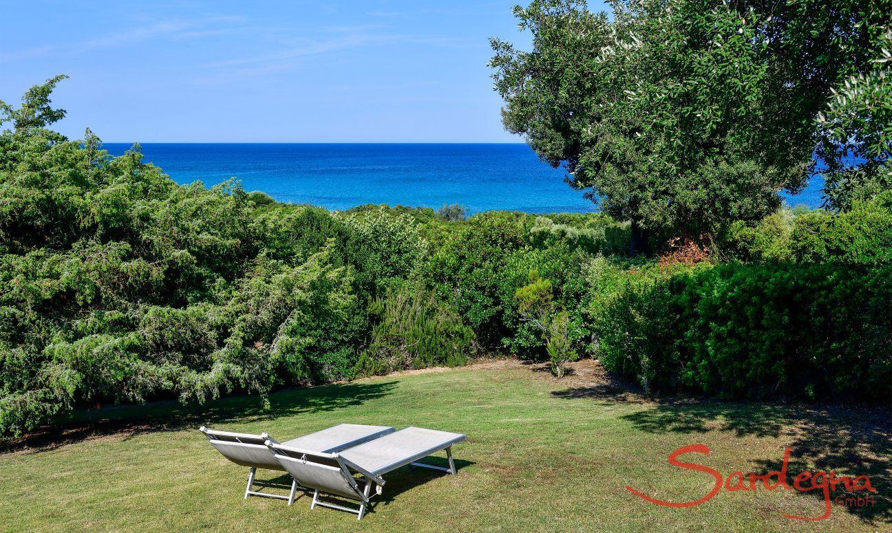 Garten mit Meerblick