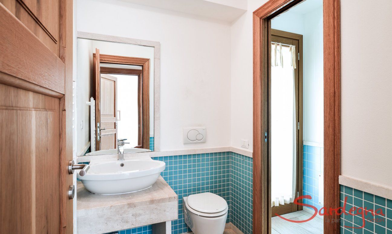 Villa del Campo | Bad mit Dusche im Erdgeschoß Bad mit Dusche im Erdgeschoß