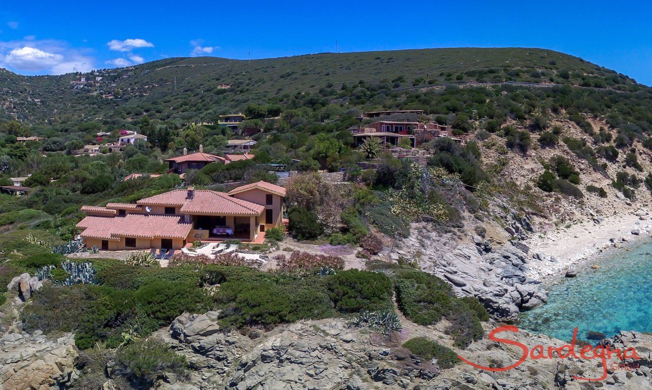 Villa delle Stelle | Ansicht der spektakulären Lage der Villa Ansicht der spektakulären Lage der Villa