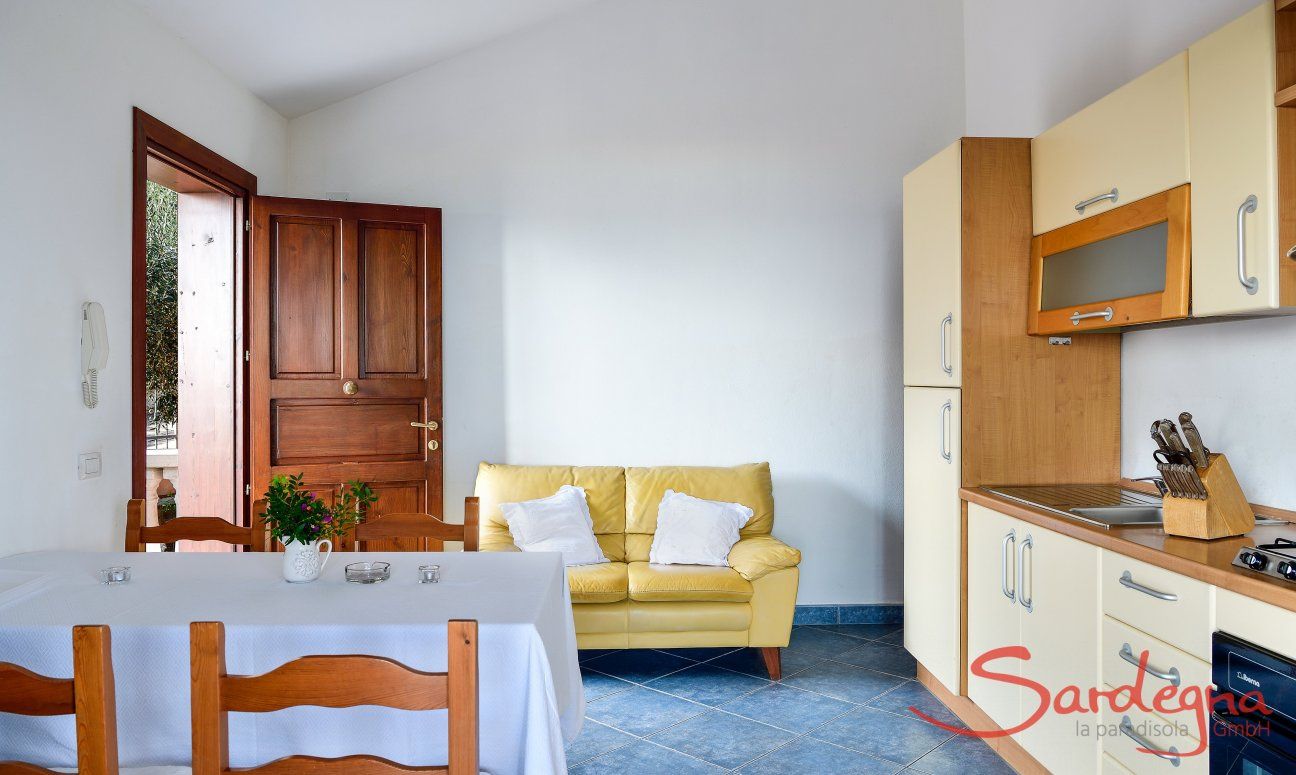 Apartment Castededdu 5 | Vollausgestattete Küche mit allen wichtigen Geräten Vollausgestattete Küche mit allen wichtigen Geräten