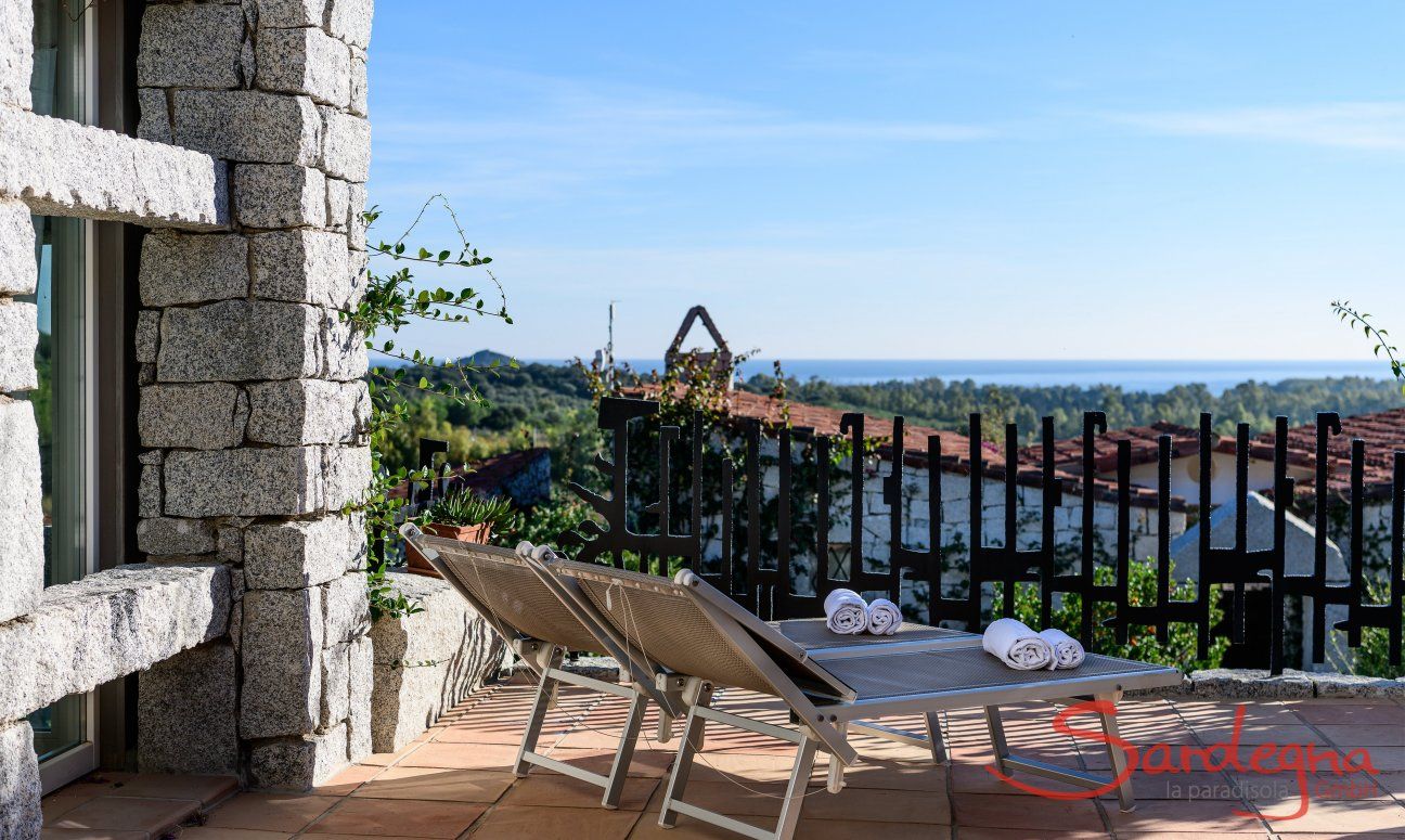 Terrasse mit Meerblick