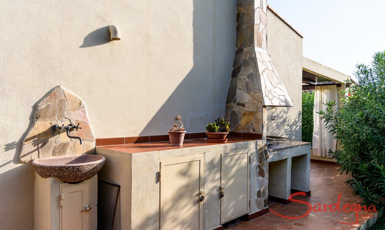 Villa Giangaleazzo | Barbeque-Bereich im Freien Barbeque-Bereich im Freien