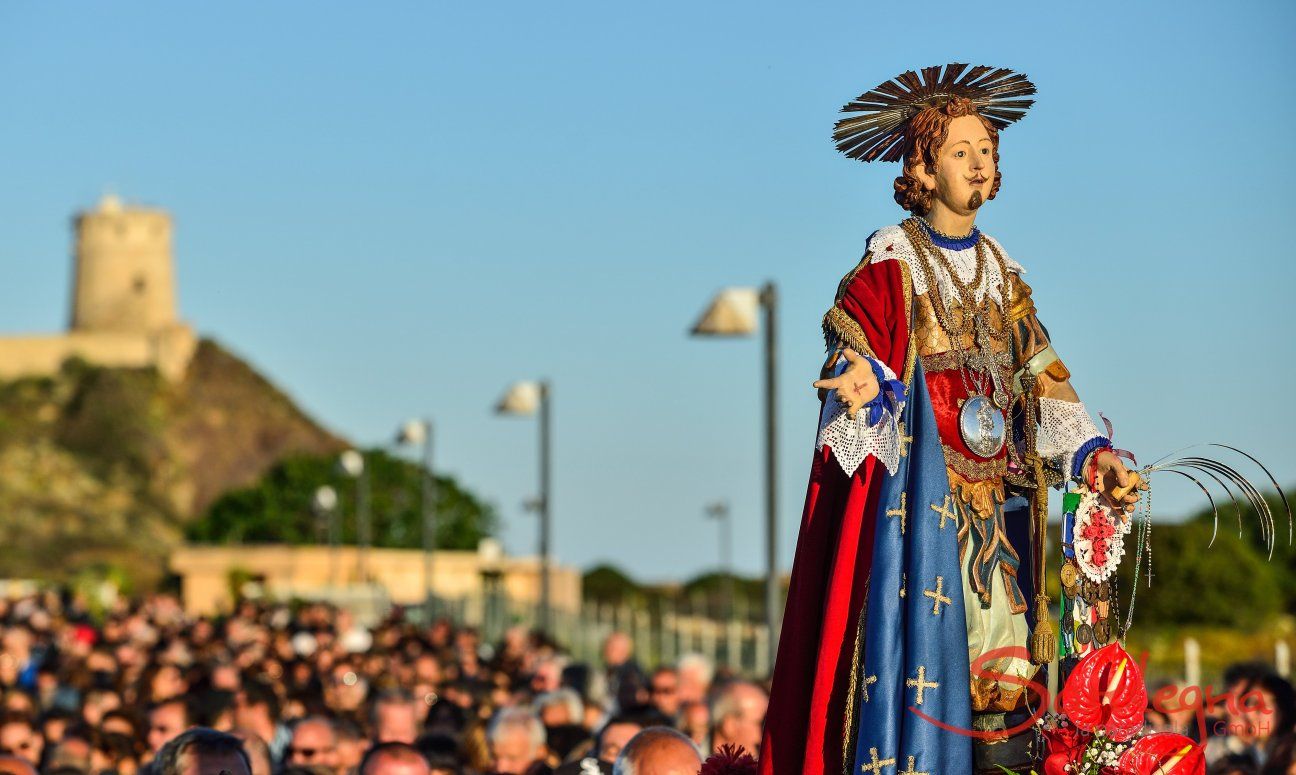 Das traditionelle Fest zur Feier des Schutzheiligen Sant Efisios findet jedes Jahr vom 1.-4. Mai in Pula statt