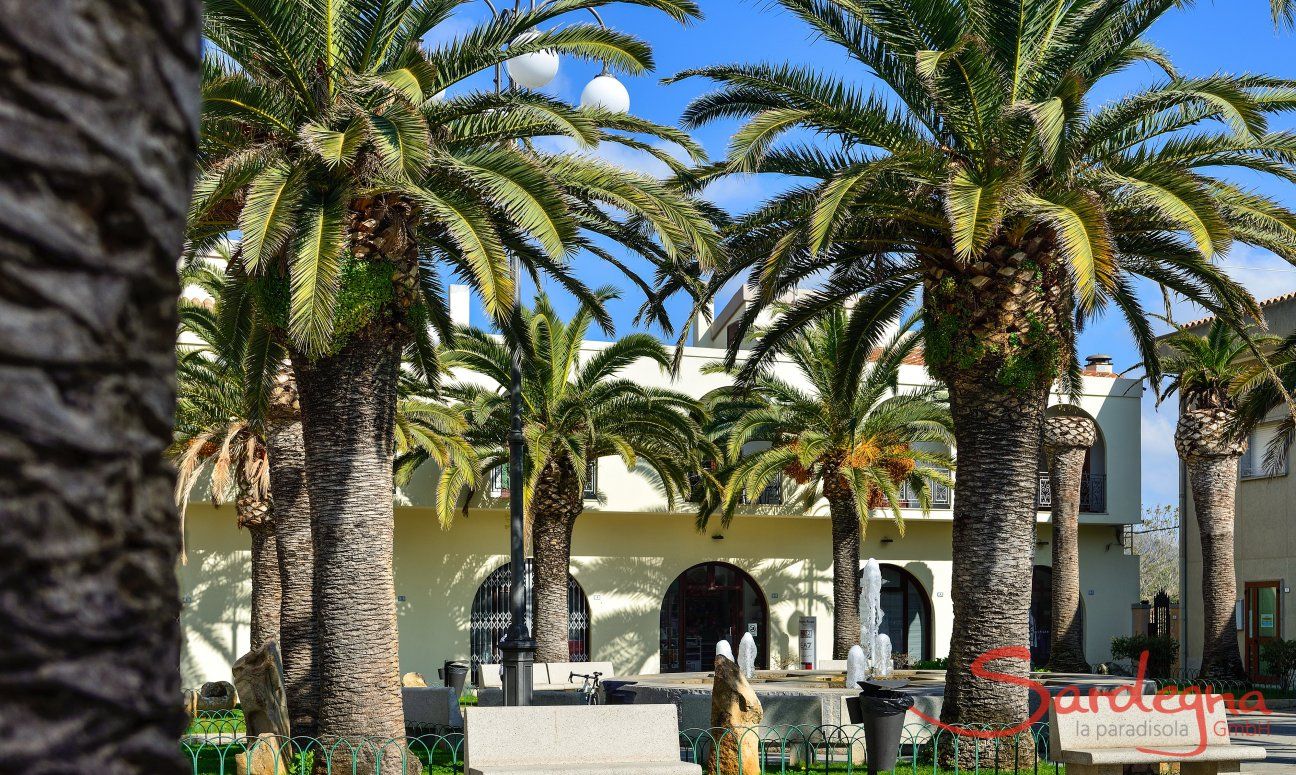 Villa Liliana | Villasimius Dorfplatz, Spaziergang von Villa Liliana Villasimius Dorfplatz, Spaziergang von Villa Liliana