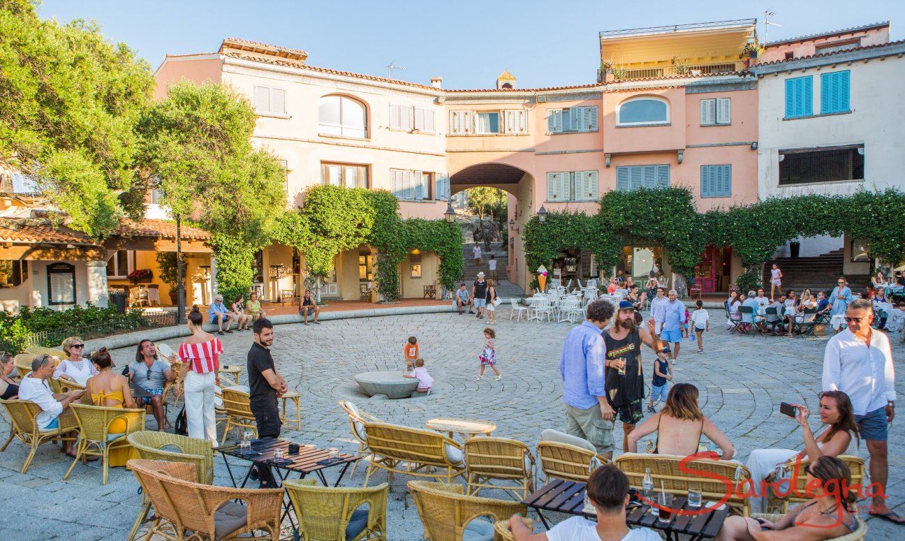 Platz im Zentrum von Porto Rotondo