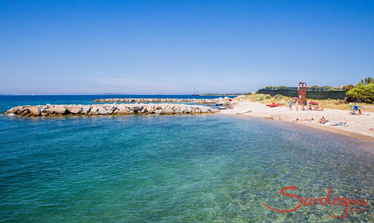 Sauberes Meerwasser bei Porto Rotondo