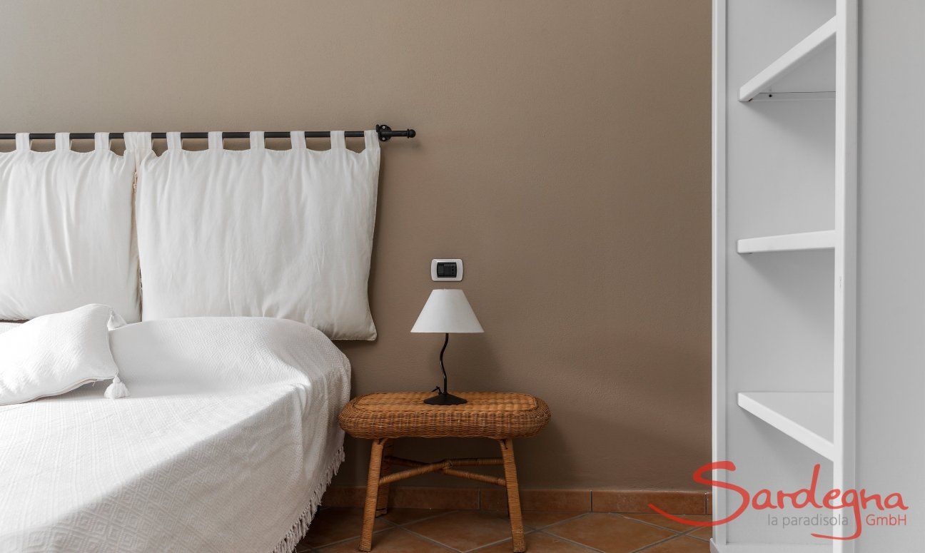 Apartment Orri 1 | Schlafzimmer 2 mit Doppelbett Orri 1, Tortoli, Ostsardinien