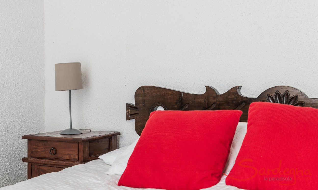 Villetta 3 | Schlafzimmer 2 mit Doppelbett Schlafzimmer Bad Villetta 3, Costa Rei