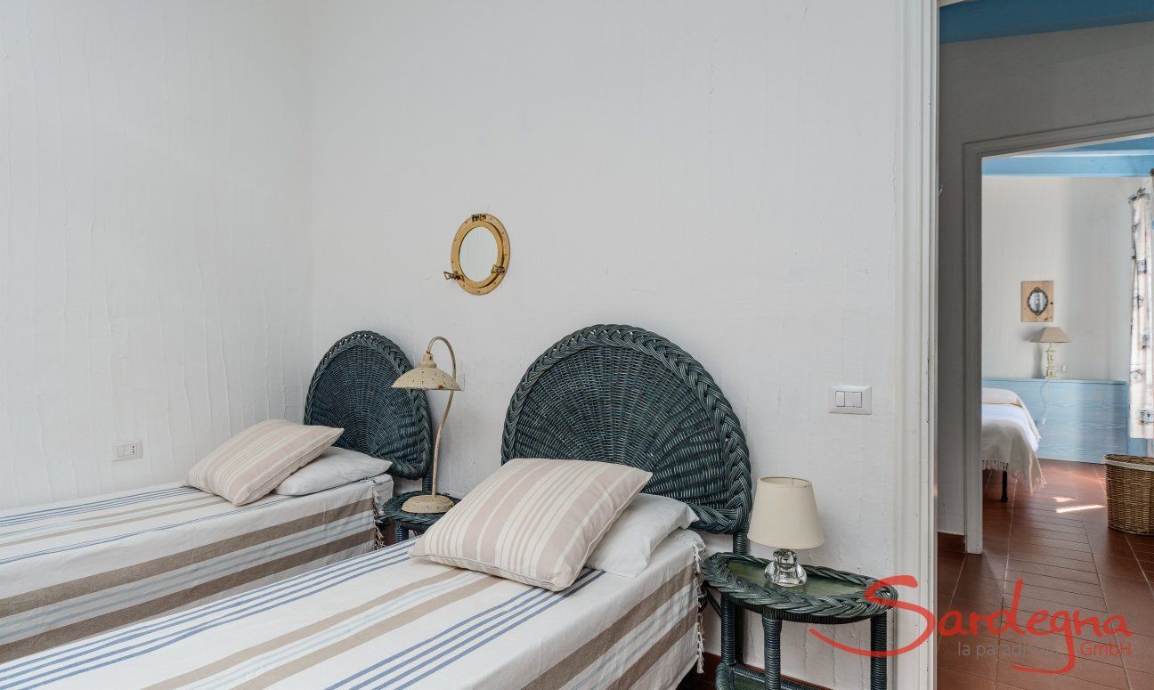 Casa 13 | Schlafzimmer 2 mit drei Einzelbetten Casa 13, Sant Elmo