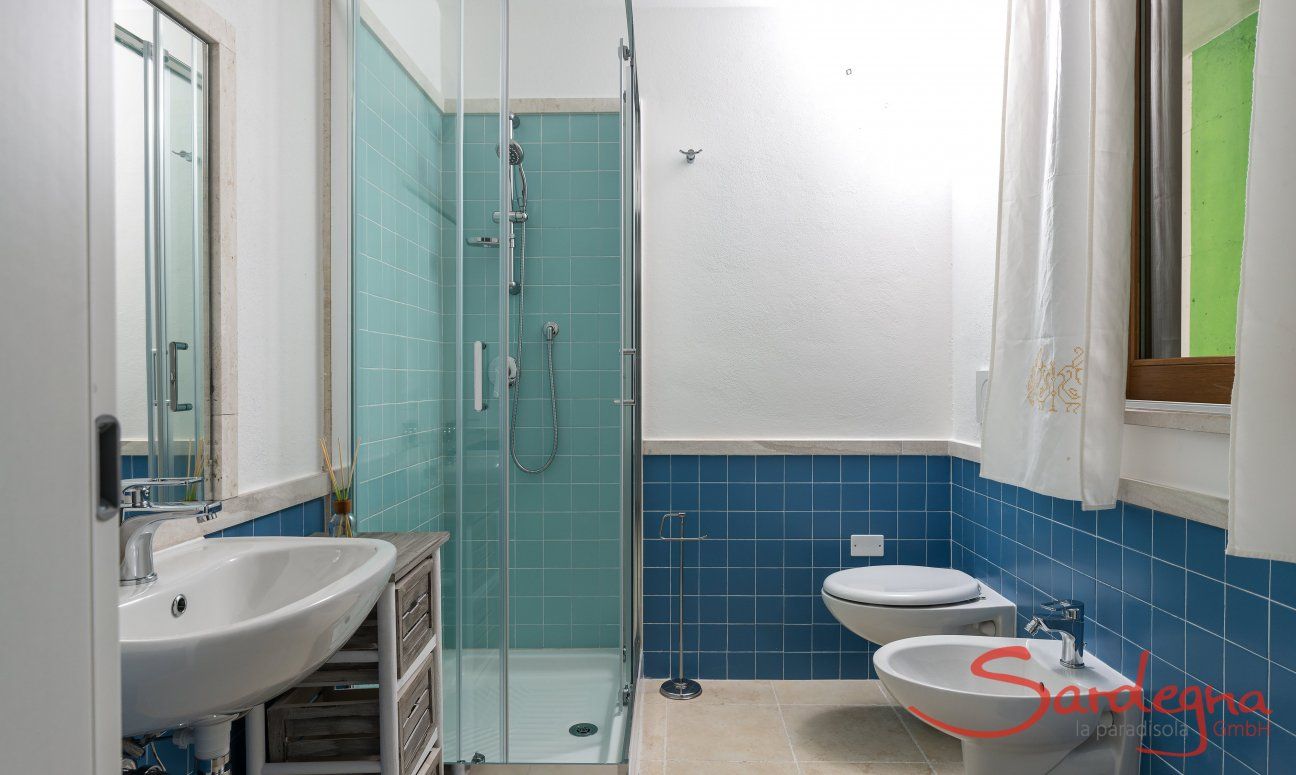 Villa del Campo | Bad 3 im UG mit Dusche Villa del Campo, Is Molas, Pula