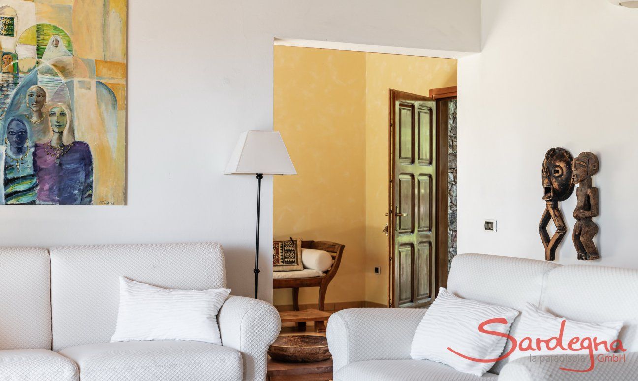 Villa Su Tauloni | Gemütliche Sitzecke Villa Su Tauloni, Is Molas, Südsardinien