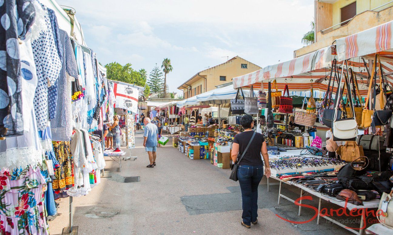 Wochenmarkt in Muravera