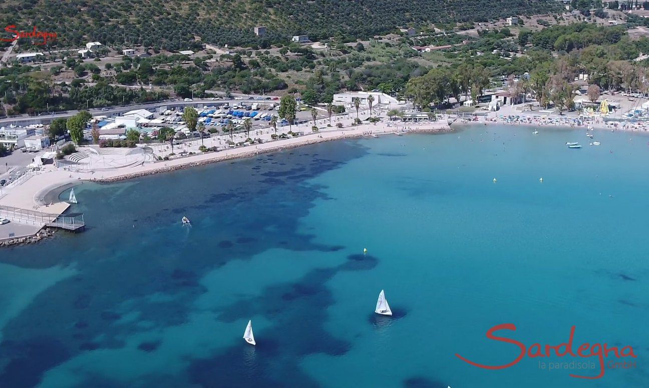 Poetto - Die Bucht von Cagliari