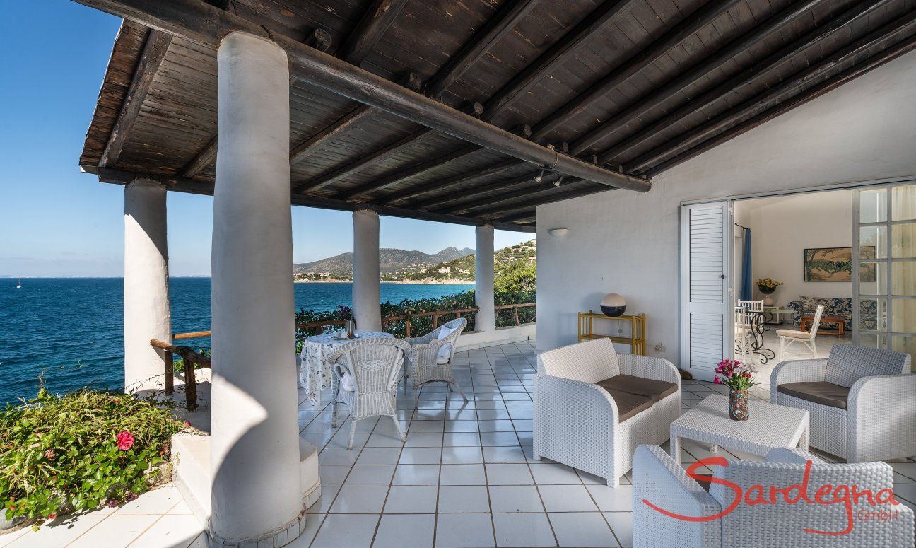 Villa Bella | Geräumige Terrasse mit Meerblick Terrasse