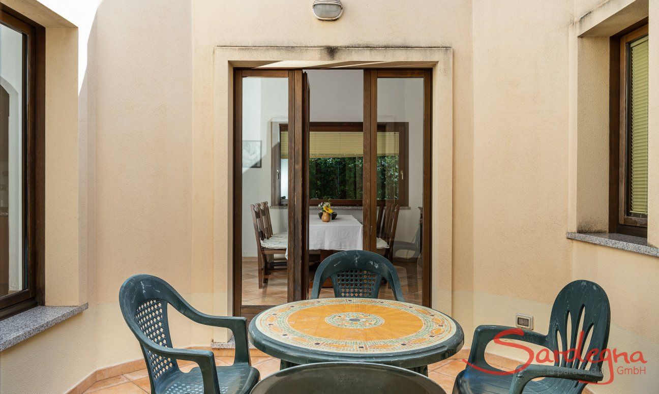 Villa Gioconda 21 | Innenhof Hausdarstellung