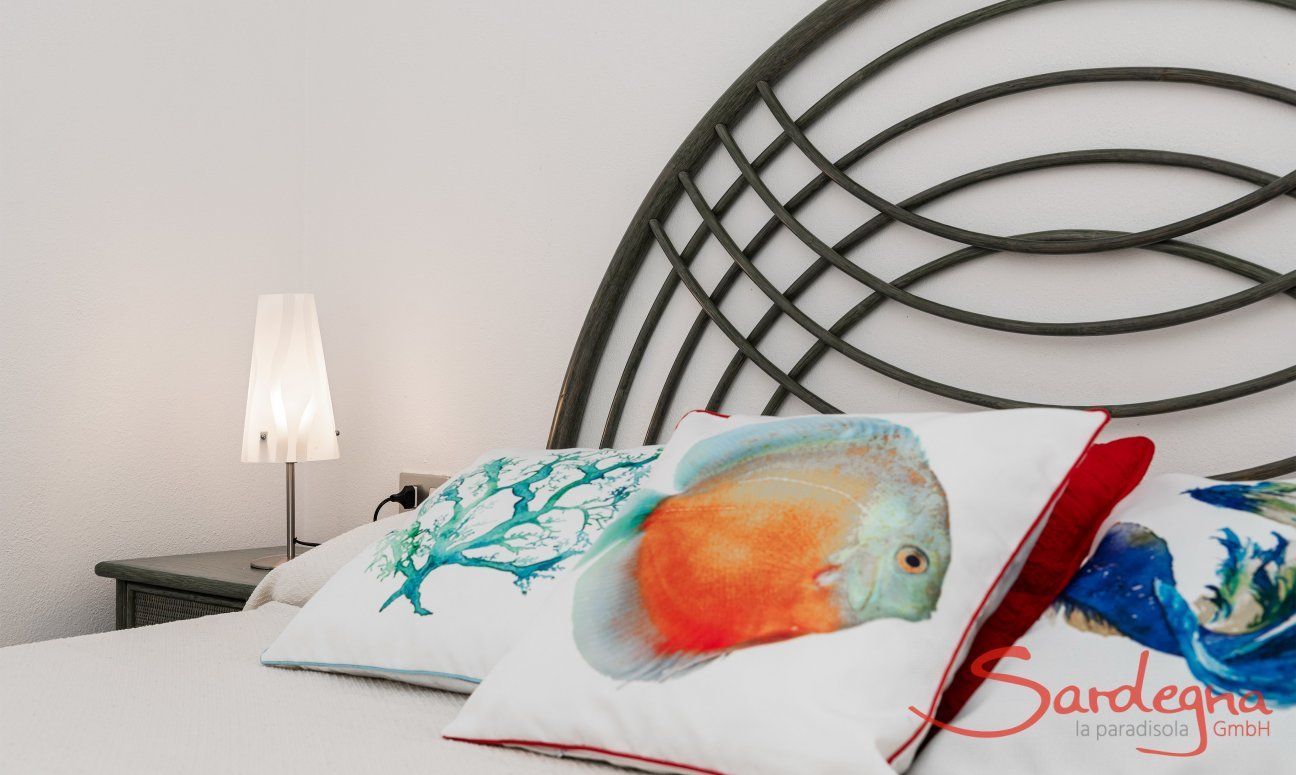 Villa Gioconda 21 | Schlafzimmer 2 mit Doppelbett. A/C Hausdarstellung