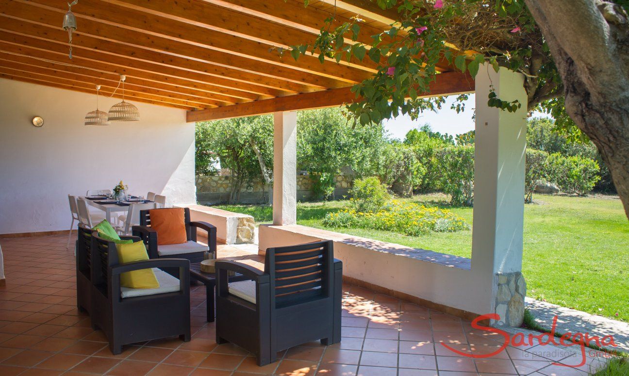 Villetta Fabio | Loungebereich Villetta Fabio, Costa Rei
