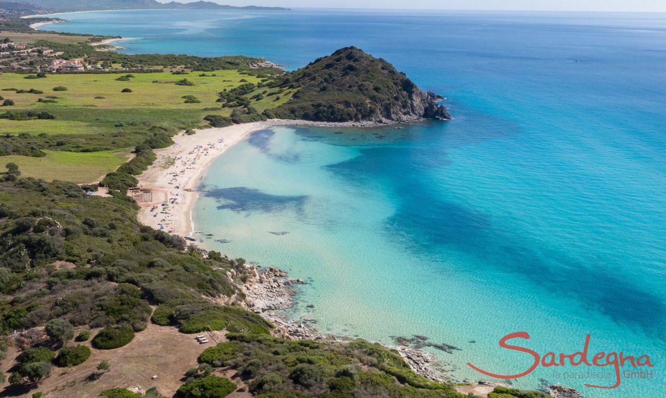 Villa Campidano 20 | Panoramabild Sandstrand Panoramabild Sandstrand