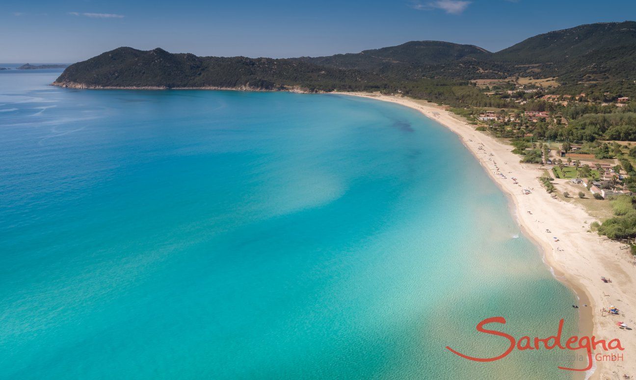 Villa Campidano 21 | Panoramabild Sandstrand Panoramabild Sandstrand