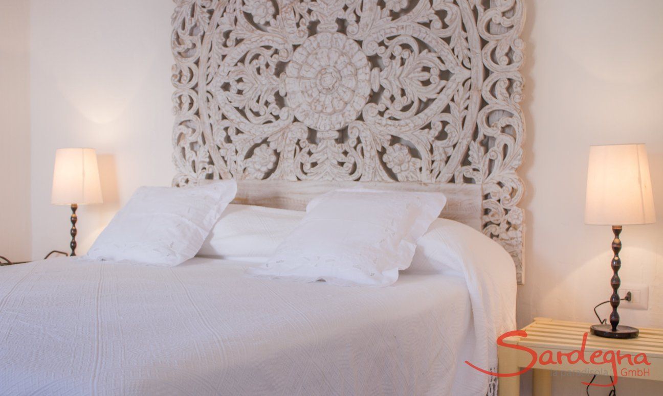 Casa 1 | Schlafzimmer mit Blick in den Garten Casa 1 - Sant'Elmo