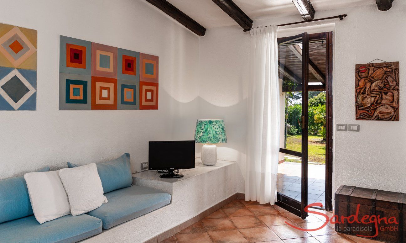 Wohnzimmer Villa Viola, Costa Rei
