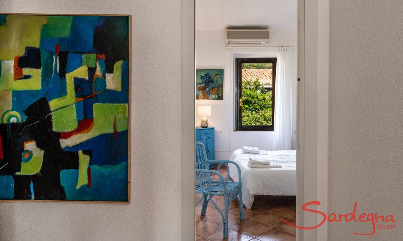Einsicht Schlafzimmer Villa Viola, Costa Rei