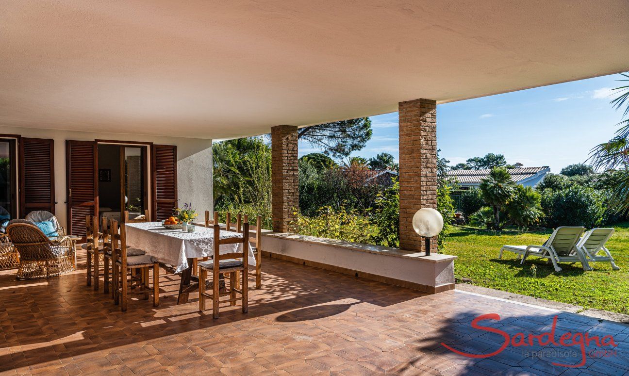 Villa Palme | Überdachte Terrasse direkt am Garten New Picture