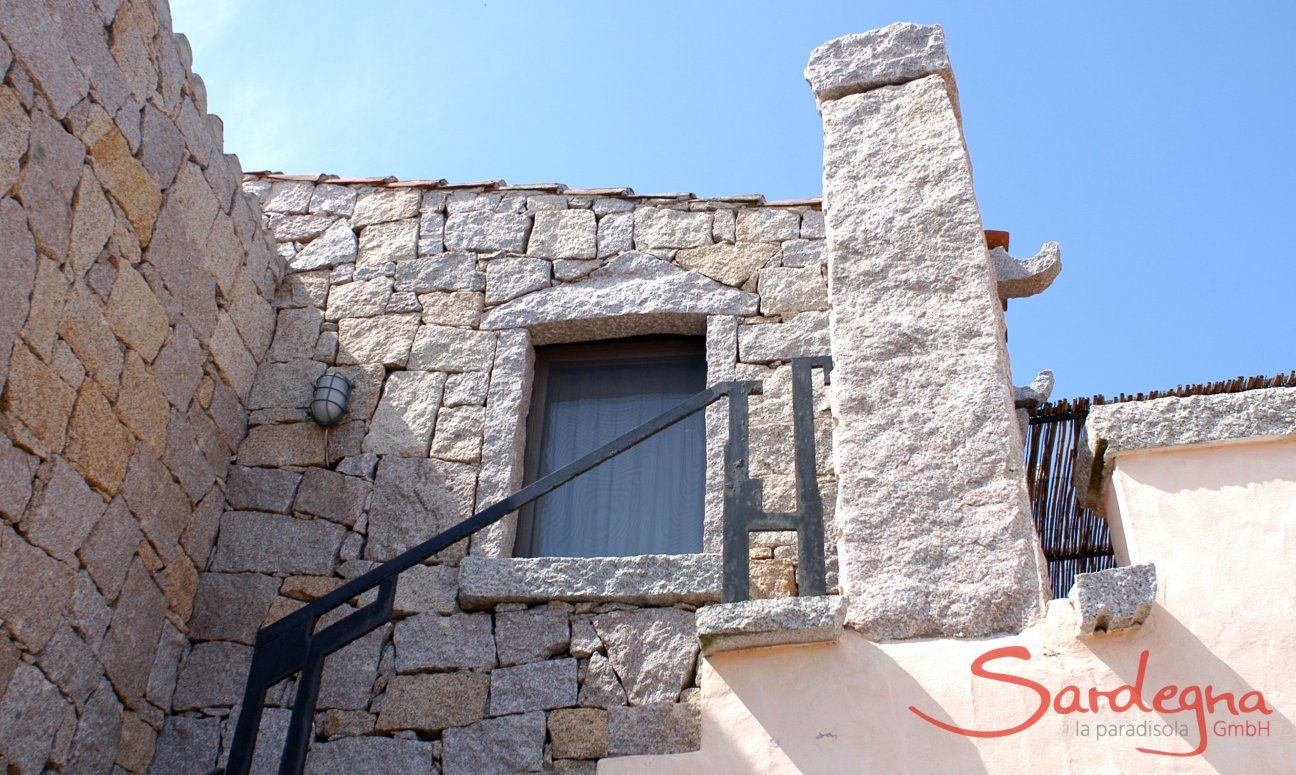 Villa Domus 17 | Aufgang zurm Obergeschossl Sardinien