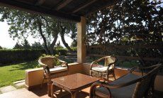 Villa Lentischio | Terrasse mit Garten Terrasse mit Garten