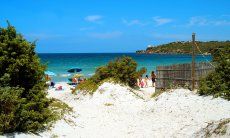 Strand Le Saline in Calasetta