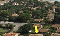 Villa Alessia | Lage des Hauses an der Costa Rei mit fußläufigem Strand Lage des Hauses an der Costa Rei
