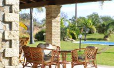Villa Il Palmeto | Blick von der Pergola in den Garten Blick von der Pergola in den Garten