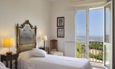 Villa Aquila Alta | Schlafzimmer mit Blick ins Freie Sardinien