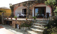 Villa Cala Ginepro | Terrasse mit Meerblick Terrasse mit Meerblick