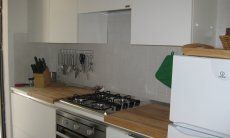 Villetta 3 | Moderne neue Einbauküche mit Backrohr, Spülmaschine und vielen Details Vollausgestattete und moderne Küche