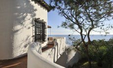 Villa Su Faru 1 | Balkon mit Ausblick auf das Meer Balkon mit Ausblick auf das Meer