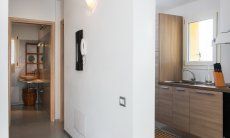Villa Caterina | Blick auf Küche und Bad Blick auf Küche und Bad