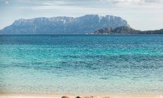 Strand Pellicano vor dem Haus